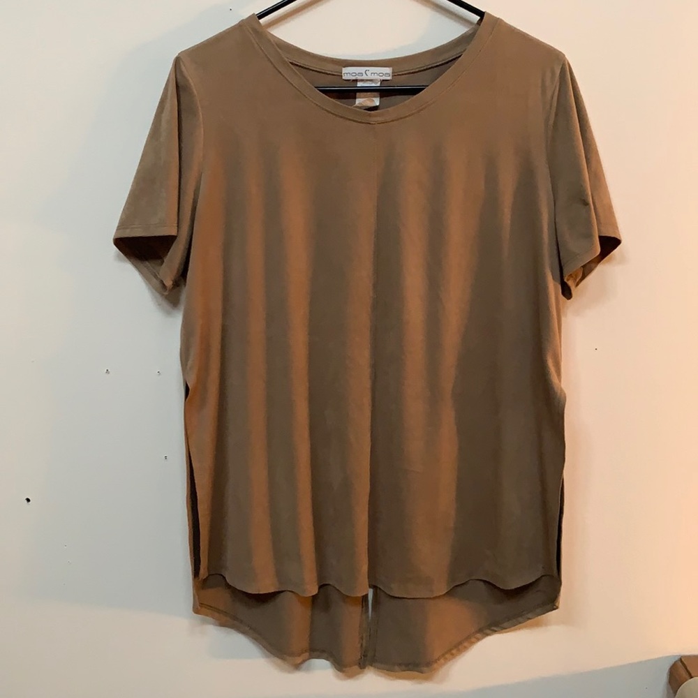 Suede Brown Shirt